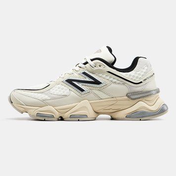 Кросівки New Balance 9060 Cream Black Silver 13683-Бежевий-36 фото