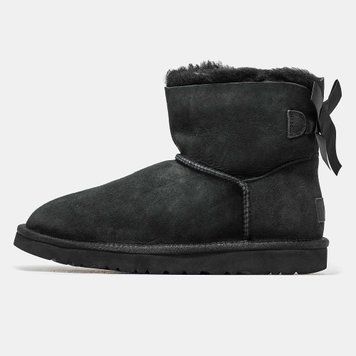 Уггі UGG MINI BAILEY BOW II BOOT BLACK 04096-Чорний-36 фото