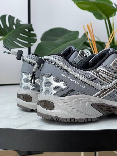 Кросівки Asics Gel-Kahana Tr v2 Grey Black Brown 14249-Сірий-36 фото