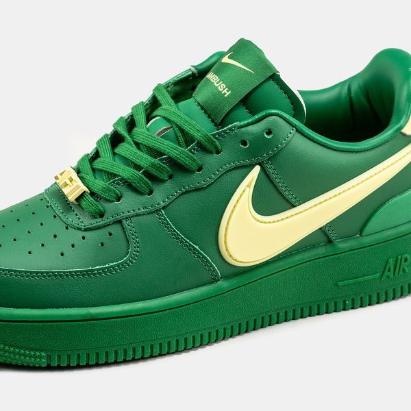 Кросівки Nike Air Force 1 Low x AMBUSH Green Yellow 11242-Зелений-41 фото