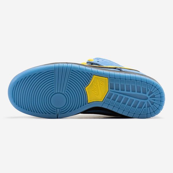 Кросівки Nike SB Dunk Low x Powerpuff Girls Blue Yellow Black 14556-Блакитний-36 фото
