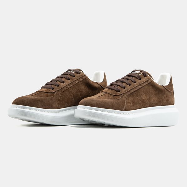 Кросівки Alexander McQueen Brown White 24230-Коричневий-36 фото