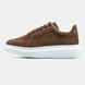 Кросівки Alexander McQueen Brown White 24230-Коричневий-36 фото 1