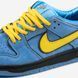 Кросівки Nike SB Dunk Low x Powerpuff Girls Blue Yellow Black 14556-Блакитний-36 фото 4