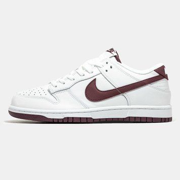 Кросівки Nike SB Dunk Low White Bordo 12951-Білий-41 фото