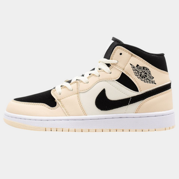 Кросівки Jordan 1 Retro High Black Beige 05437-Бежевий-36 фото