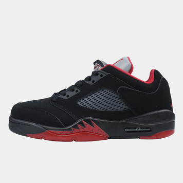 Кросівки Jordan 5 Low Black Red 20096-Чорний-36 фото
