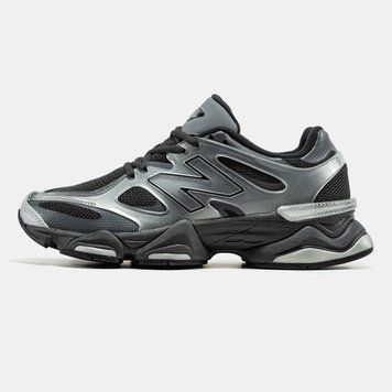 Кросівки New Balance 9060 Grey Black Silver 23921-Сірий-40 фото