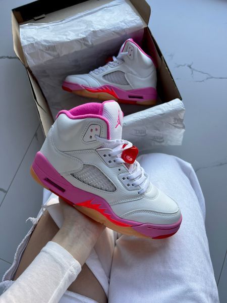 Кросівки Jordan 5 Retro GS Pinksicle WNBA 22939-Рожевий-40 фото