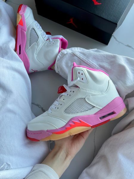 Кросівки Jordan 5 Retro GS Pinksicle WNBA 22939-Рожевий-40 фото