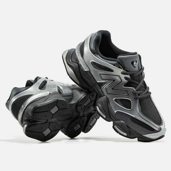 Кросівки New Balance 9060 Grey Black Silver 23921-Сірий-40 фото