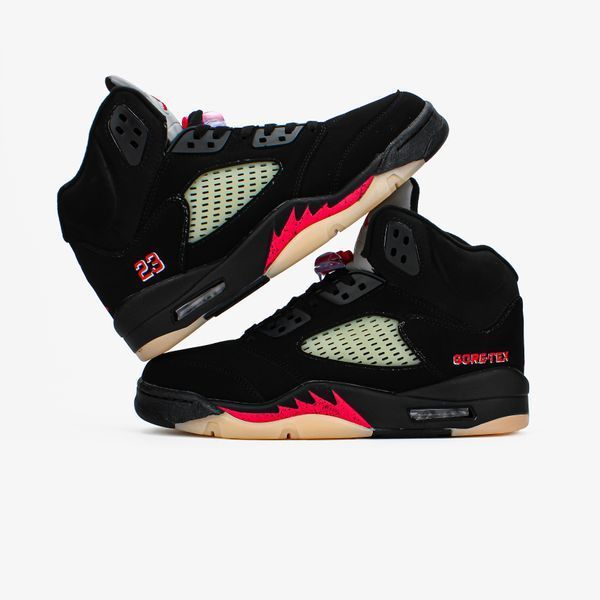 Кросівки Nike Air Jordan 5 Retro Off Noir Gore-Tex 18538-Чорний-41 фото