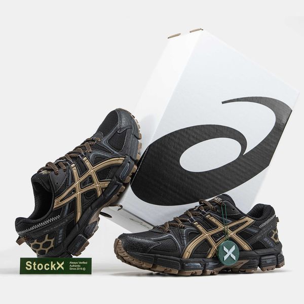 Кросівки Asics Gel-kahana 8 Retro Wear-Resistant Trail Black Brown 14941-Коричневий-40 фото
