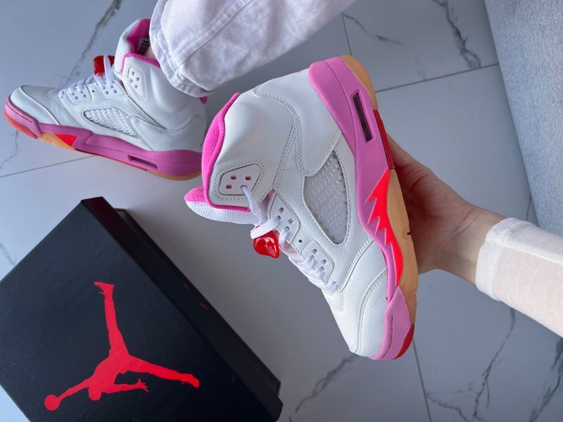 Кросівки Jordan 5 Retro GS Pinksicle WNBA 22939-Рожевий-40 фото