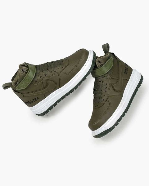 Кросівки Nike Air Force 1 Gore-Tex Haki White 09598-Хакі-36 фото
