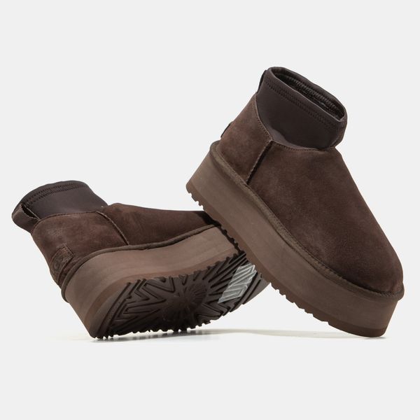 Уггі UGG Classic Mini Dipper Brown 22895-Коричневий-39 фото