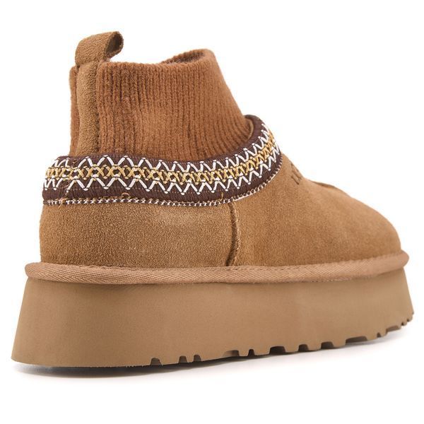 Уггі UGG Tasman Platform Sock Chestnut 19392-Бежевий-40 фото