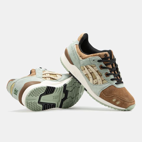 Кросівки Asics Gel-Lyte III Brown Mint 19639-Мультиколір-36 фото