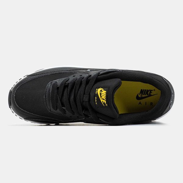 Кросівки Nike Air Max 90 Black White 17727-Чорний-36 фото