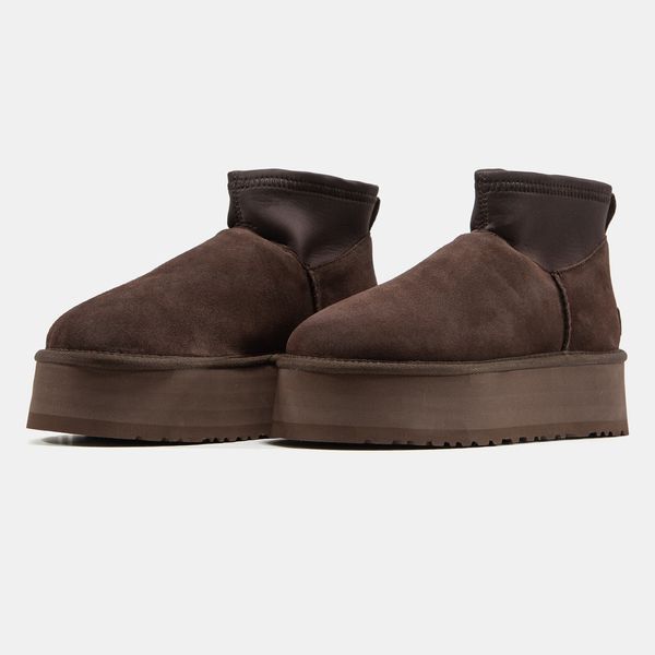 Уггі UGG Classic Mini Dipper Brown 22895-Коричневий-39 фото