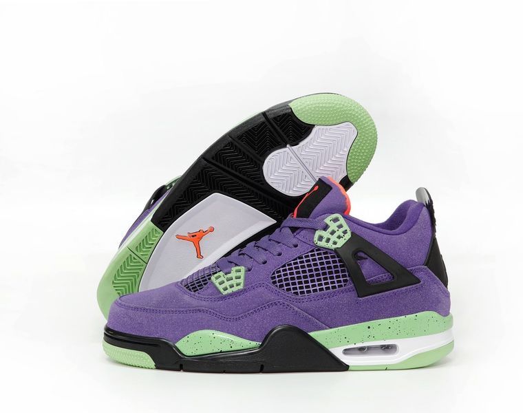 Кросівки Jordan 4 Retro Canyon Purple 09316-Фіолетовий-38 фото