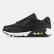 Кросівки Nike Air Max 90 Black White 17727-Чорний-36 фото 1