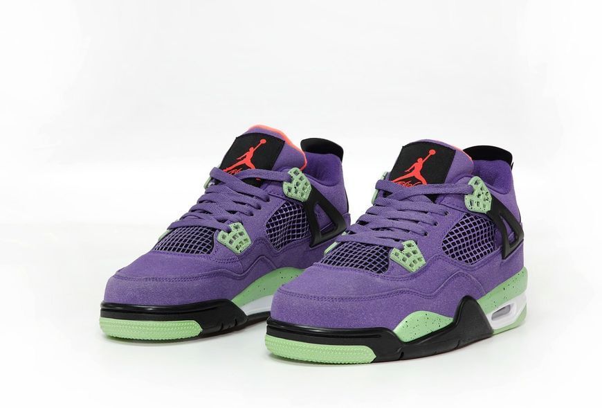 Кросівки Jordan 4 Retro Canyon Purple 09316-Фіолетовий-38 фото