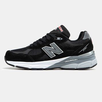 Кросівки New Balance 990v3 Black White 11989-Чорний-36 фото