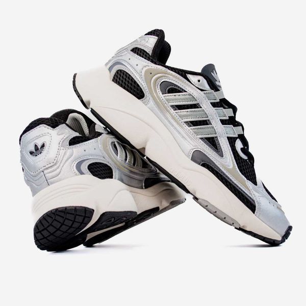 Кросівки Adidas Ozmillen Black Silver White 15055-Сріблястий-36 фото