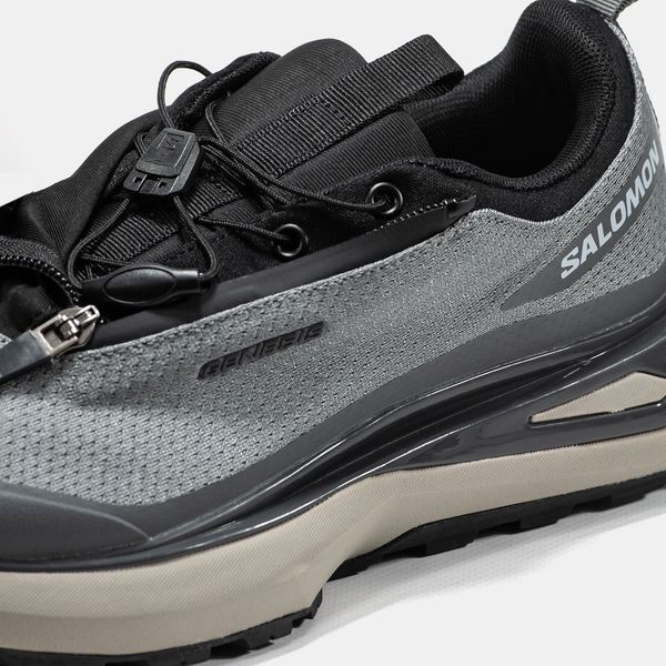 Кросівки Salomon Odyssey Grey Black Beige 21259-Сірий-36 фото
