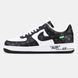 Кросівки Nike Air Force 1 Low By Virgil Abloh White Black x Louis Vuitton 14893-Чорний-36 фото 1
