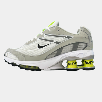 Кросівки Nike x Supreme Shox Ride 2 SP Grey White Green 21887-Мультиколір-40 фото