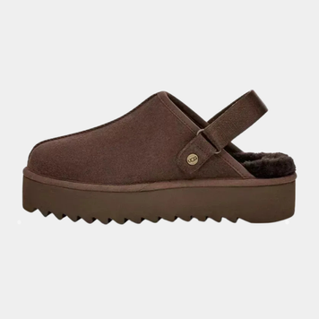 Уггі UGG Lanah Clog Chocolate Platform 22339-Бордовий-36 фото