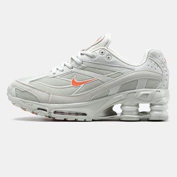 Кросівки Nike Shox Ride 2 SP x Supreme Grey Orange 20083-Сірий-36 фото