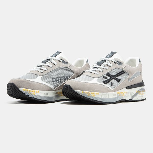 Кросівки Premiata Moerun Grey Black 23647-Сірий-40 фото