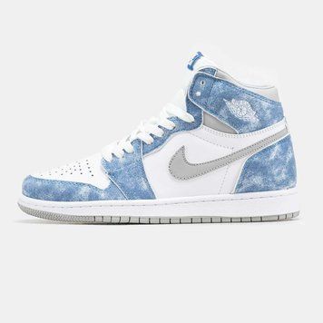 Кросівки Jordan 1 &lsquo;Hyper Royal&rsquo; White Blue 06249-Мультиколір-36 фото