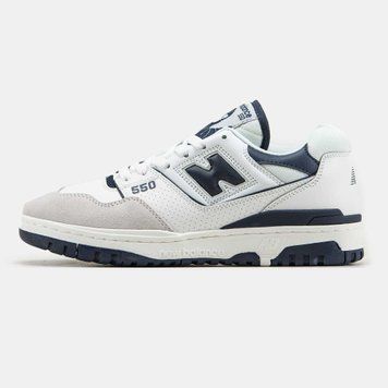 Кросівки New Balance 550 White Navi 07635-Мультиколір-36 фото