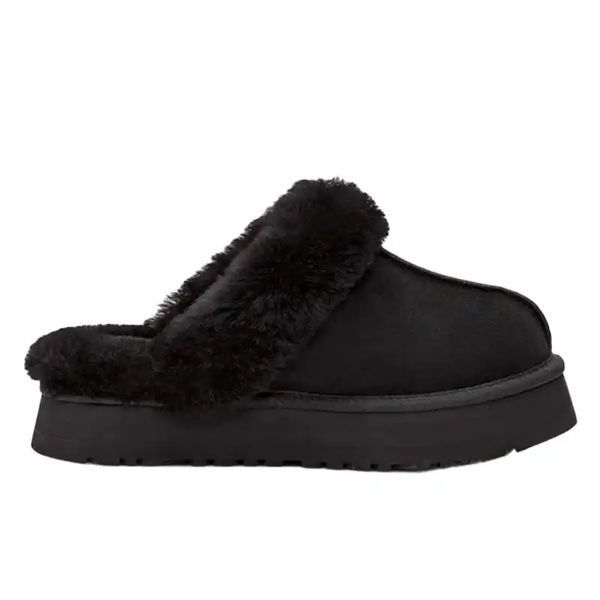 Уггі UGG Disquette Platform Black 14069-Чорний-36 фото