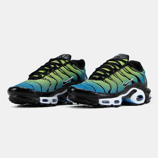 Кросівки Nike Air Max TN Blue Yellow Black 17709-Мультиколір-36 фото