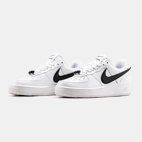 Кросівки Nike Air Force 1 Low x AMBUSH White Black 11244-Білий-36 фото