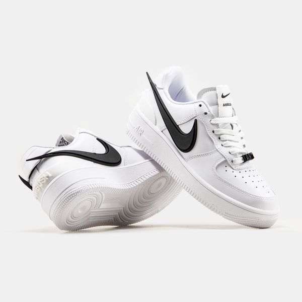 Кросівки Nike Air Force 1 Low x AMBUSH White Black 11244-Білий-36 фото