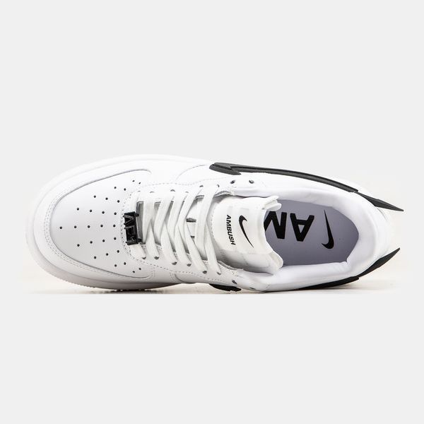 Кросівки Nike Air Force 1 Low x AMBUSH White Black 11244-Білий-36 фото
