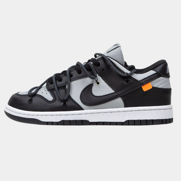 Кросівки Nike SB Dunk x Off White Black Grey 09426-Чорний-44 фото