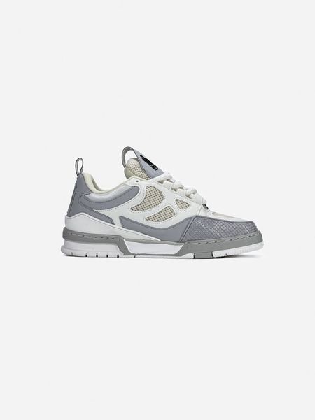 Кросівки Louis Vuitton Skate Sneaker White Grey 19962-Сірий-39 фото