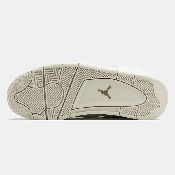 Кросівки Nike Air Jordan 4 Retro "Metallic Gold" 17845-Білий-37 фото