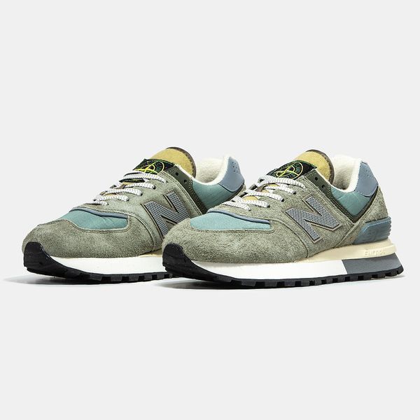 Кросівки New Balance 574 Legacy Stone Island 12153-Зелений-36 фото