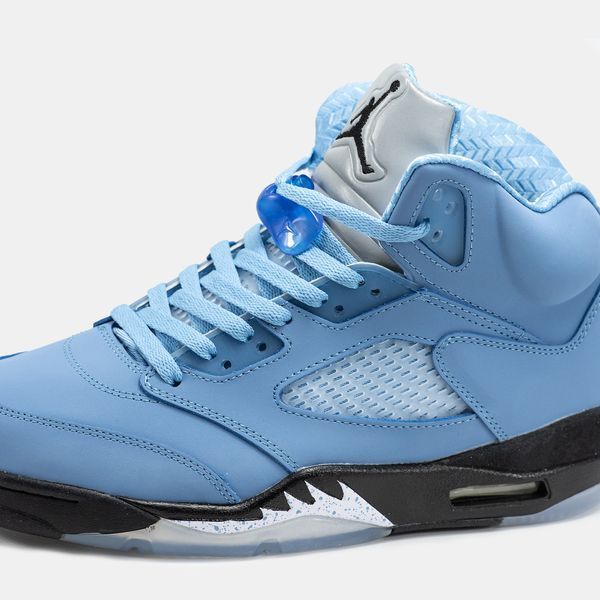 Кросівки Jordan Retro 5 UNC Blue 10704-Блакитний-40 фото