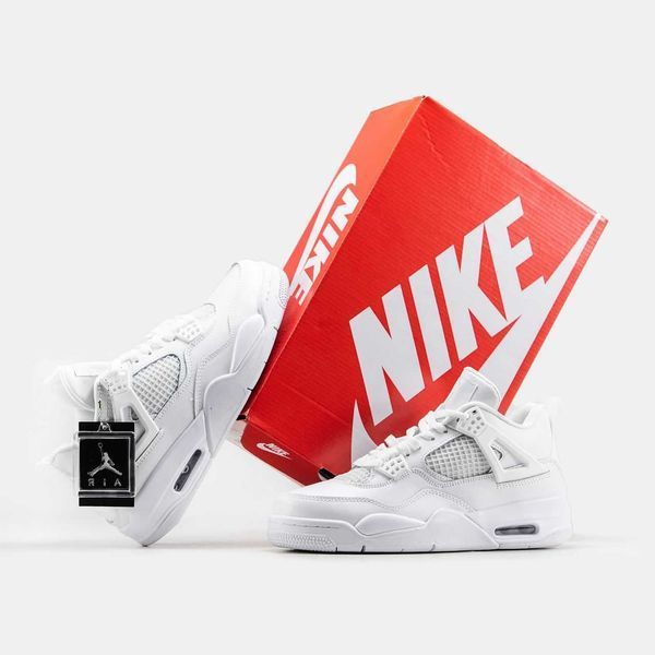 Кросівки Jordan 4 White 10642-Білий-39 фото
