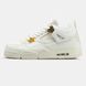 Кросівки Nike Air Jordan 4 Retro "Metallic Gold" 17845-Білий-37 фото 1