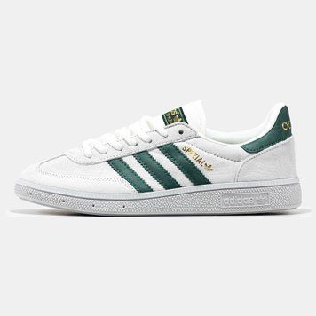 Кросівки Adidas Spezial Handball White Green 13179-Білий-44 фото